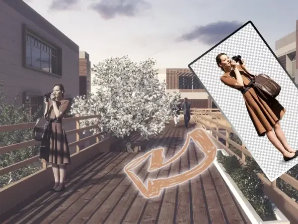 اضافه کردن شخص به تصویر